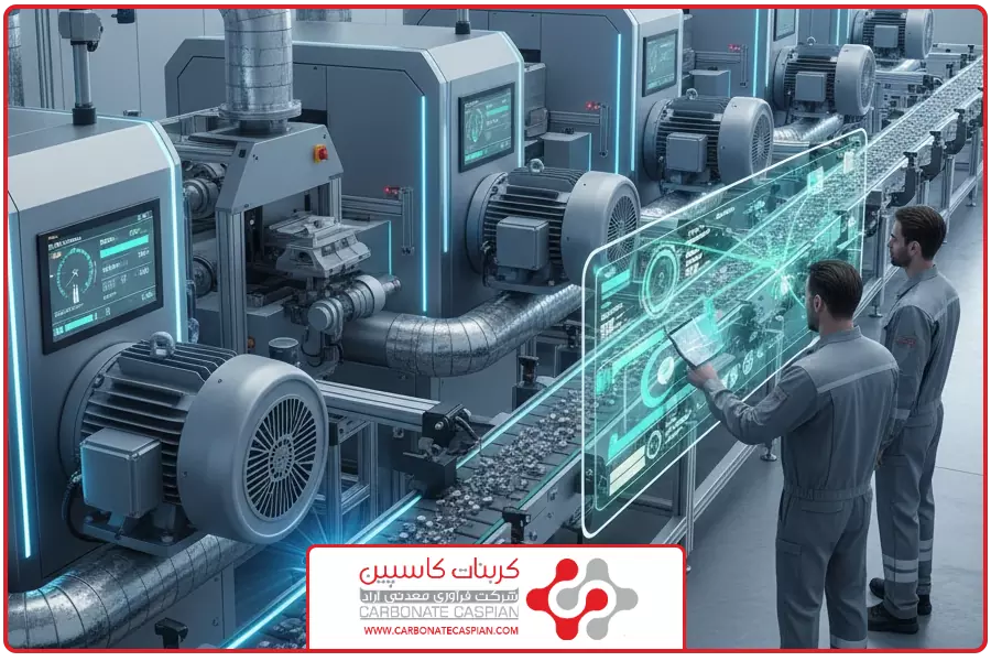 افزایش توان تولید | کربنات کلسیم مخصوص PVC